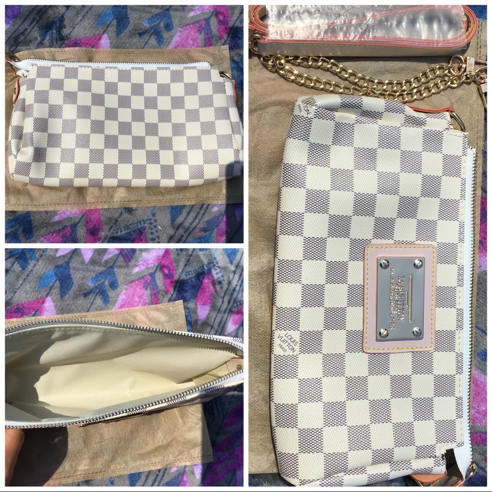 White crossbody bag brand new never use